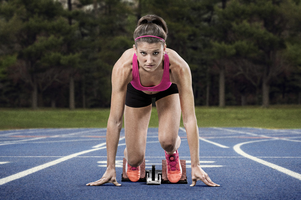 Jenna Prandini Starting Blocks